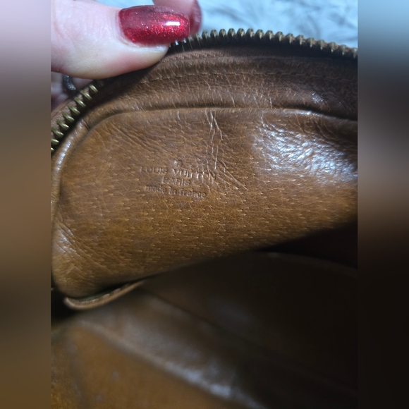 Louis Vuitton Signiture Monogram Brown Vintage Wristlet (EUC)(COA) - Picture 8 of 13